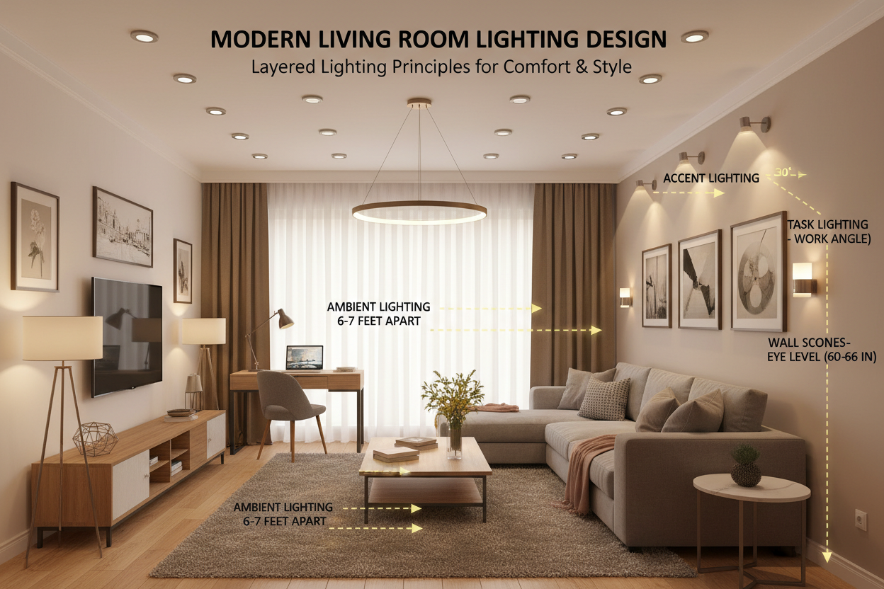 Right Lighting Types: How to Plan Perfect Positions for Your Home – Anewson