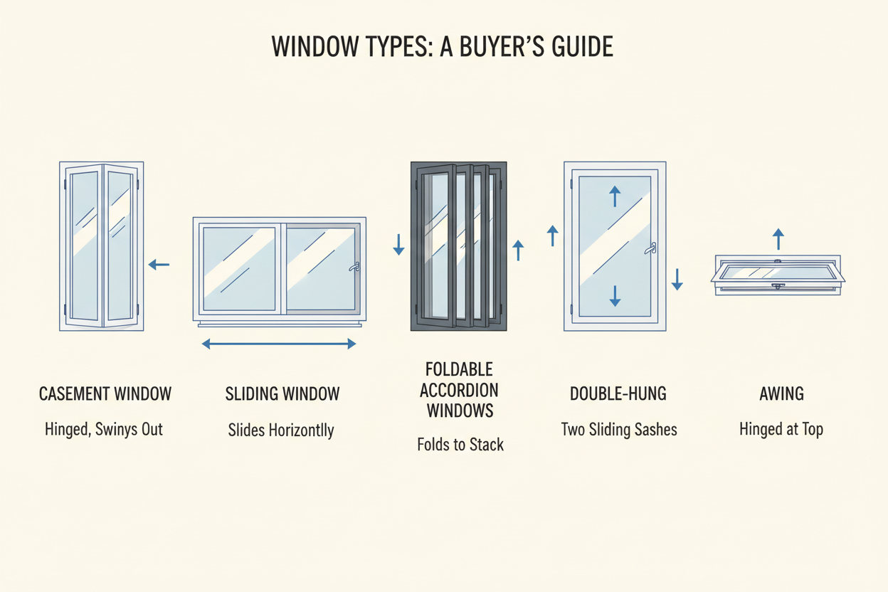 Don't Buy Windows Until You Read This: A Simple Guide to Casement, Sliding, Foldable, and More Styles