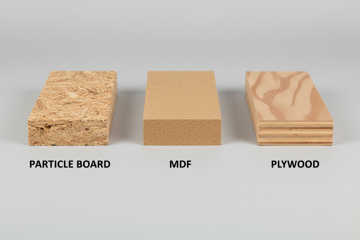 Particle Board vs. MDF vs. Plywood: The Ultimate Guide to Choosing the Right Engineered Wood