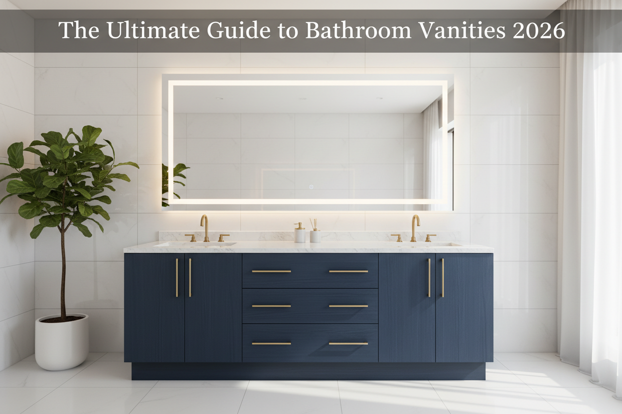 The Ultimate Guide to Bathroom Vanities: Types, Materials, Trends & Buying Tips for 2026