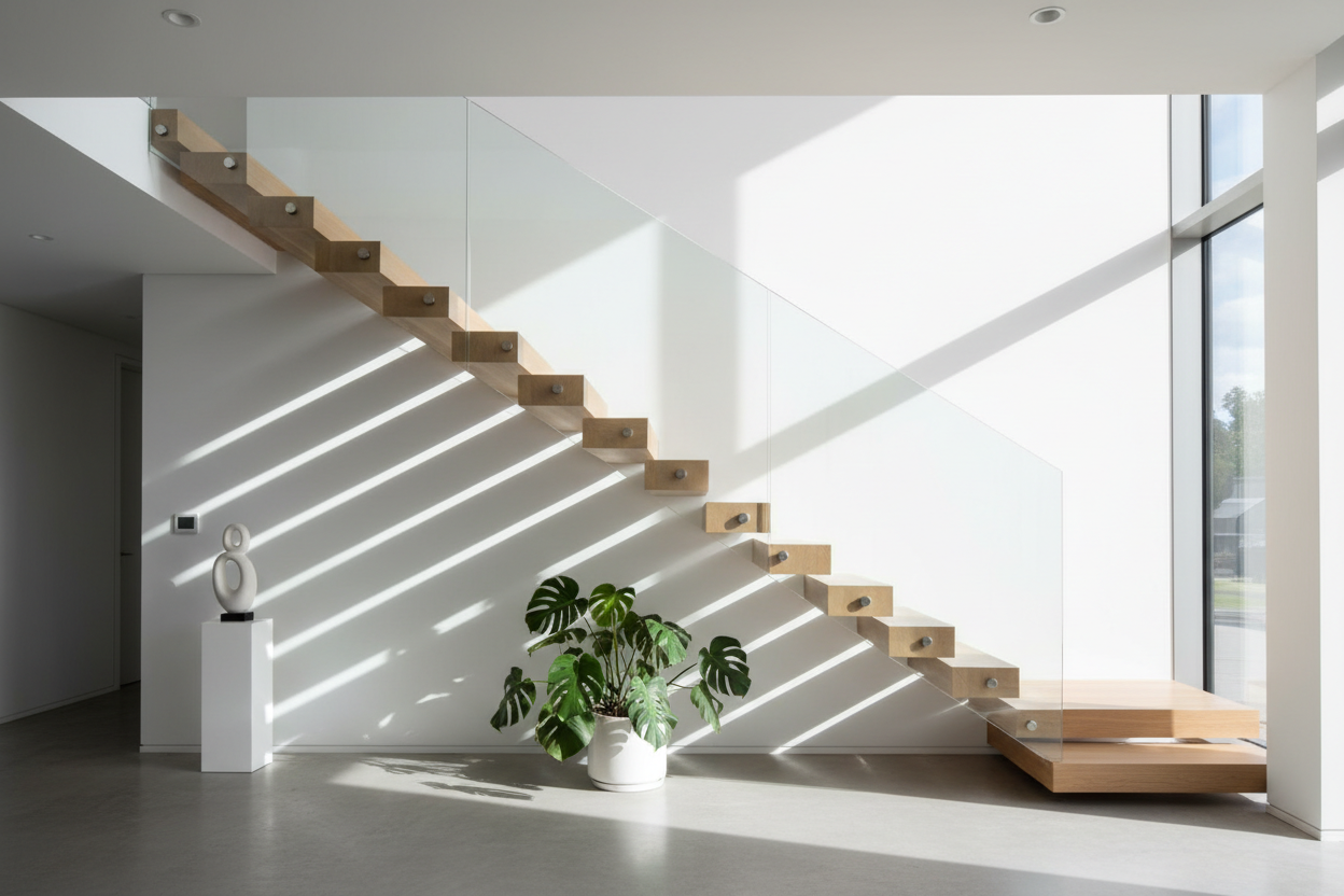 Floating Staircase - Anewson
