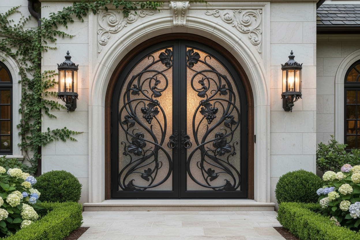 Wrought Iron Door - Anewson