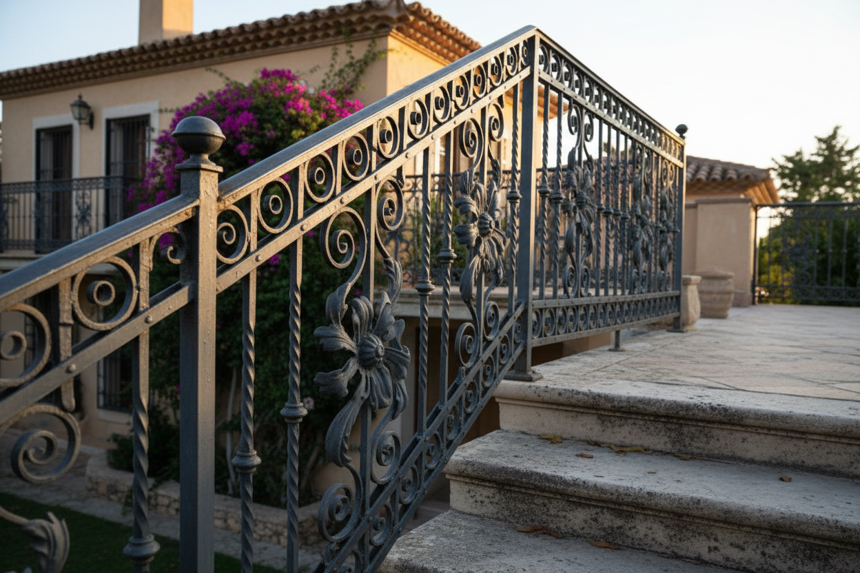 Wrought railing - Anewson