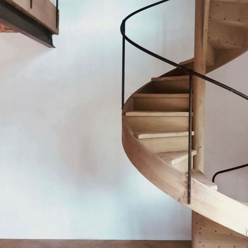 Modern Wood Spiral Staircases with Minimalist Design Aesthetics - Anewson