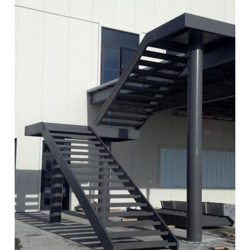 Pre-Engineered Outdoor Escape Staircase Solutions for Commercial & Residential Buildings - Anewson
