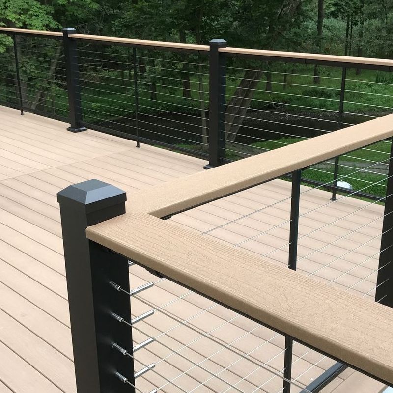 Stainless Steel Cable Railing for Durable, Low-Maintenance Safety - Anewson