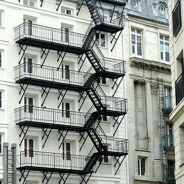 Pre-Engineered Outdoor Escape Staircase Solutions for Commercial & Residential Buildings - Anewson