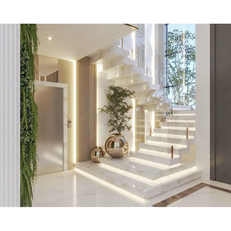 Modern Home Glass Railing | Sleek Spigot Support Design - Anewson