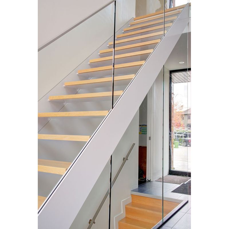 Custom Engineered Straight Staircase for Residential & Commercial Spaces - Anewson