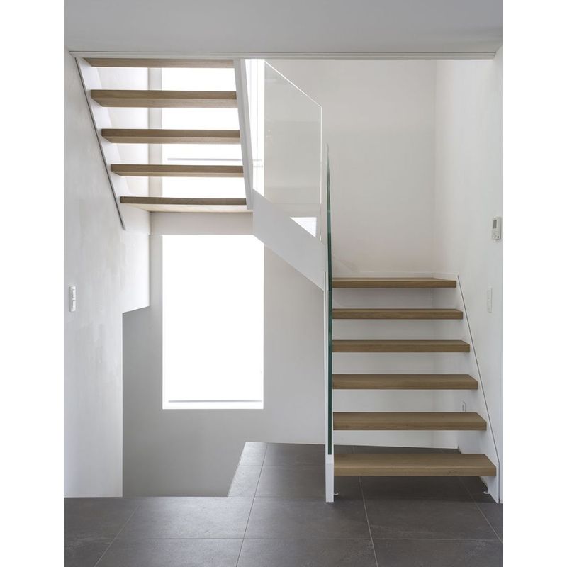 Custom Engineered Straight Staircase for Residential & Commercial Spaces - Anewson