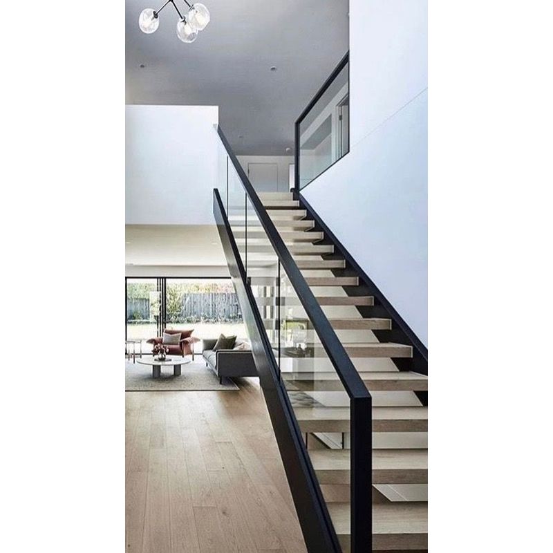 Space-Efficient Straight Staircase Solutions for Modern Interiors - Anewson