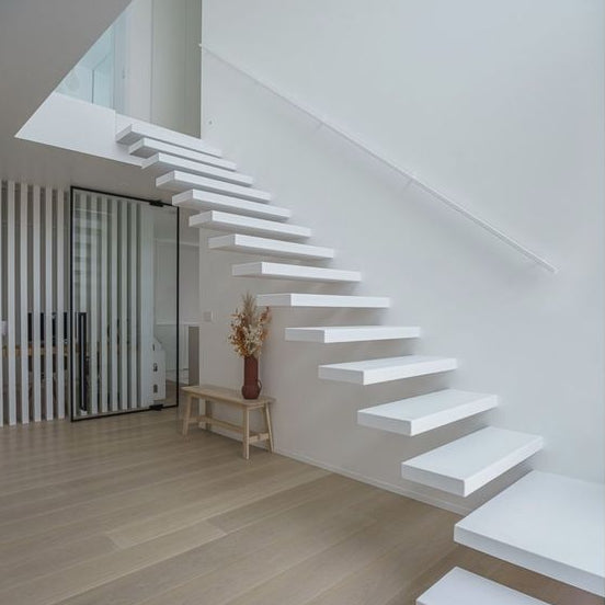 Space-Enhancing Floating Stair Ideas for Open Plan Living Spaces - Anewson