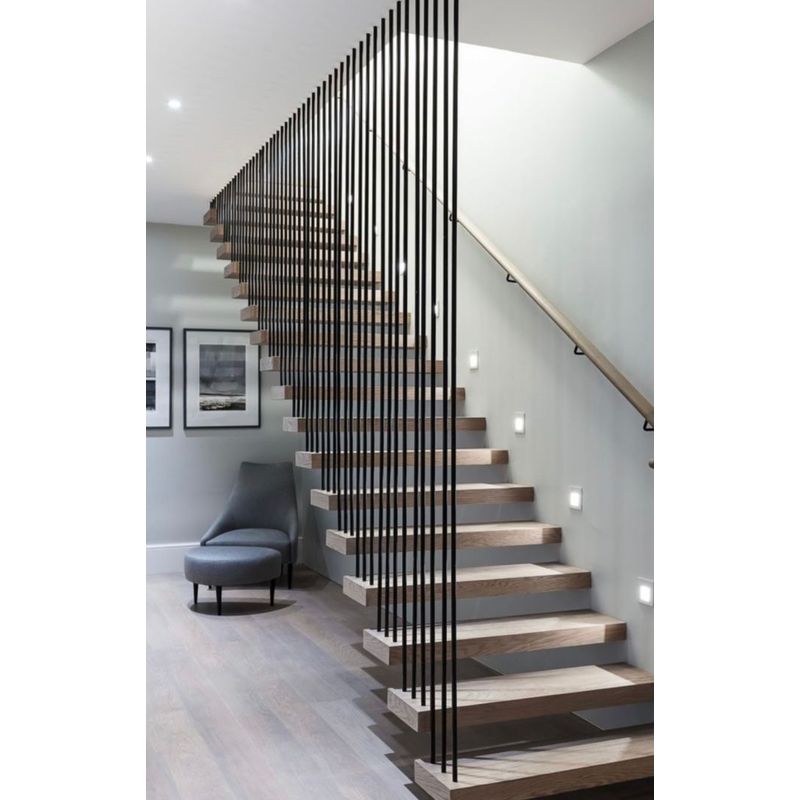Space-Enhancing Floating Stair Ideas for Open Plan Living Spaces - Anewson