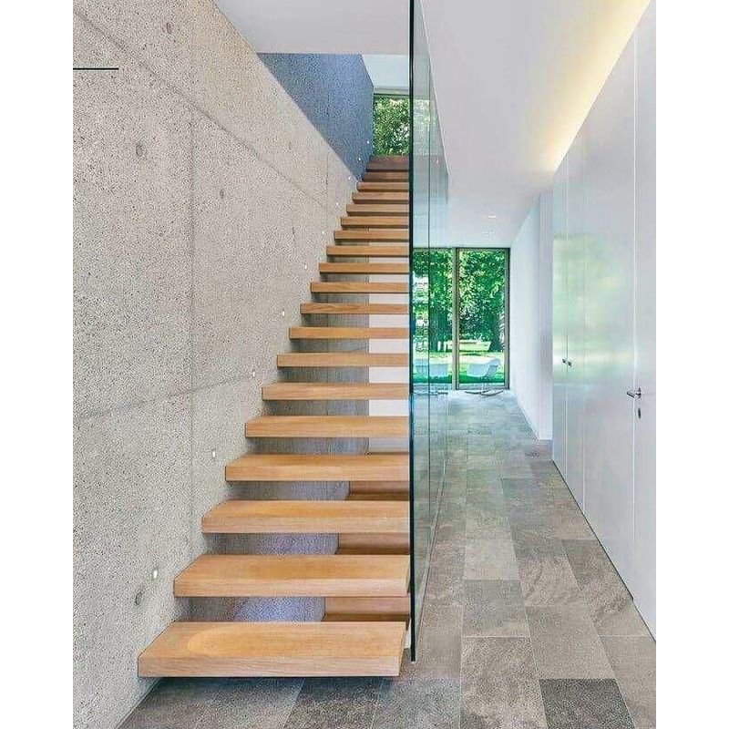 Glass & Steel Floating Staircases for a Sleek, Industrial Aesthetic - Anewson