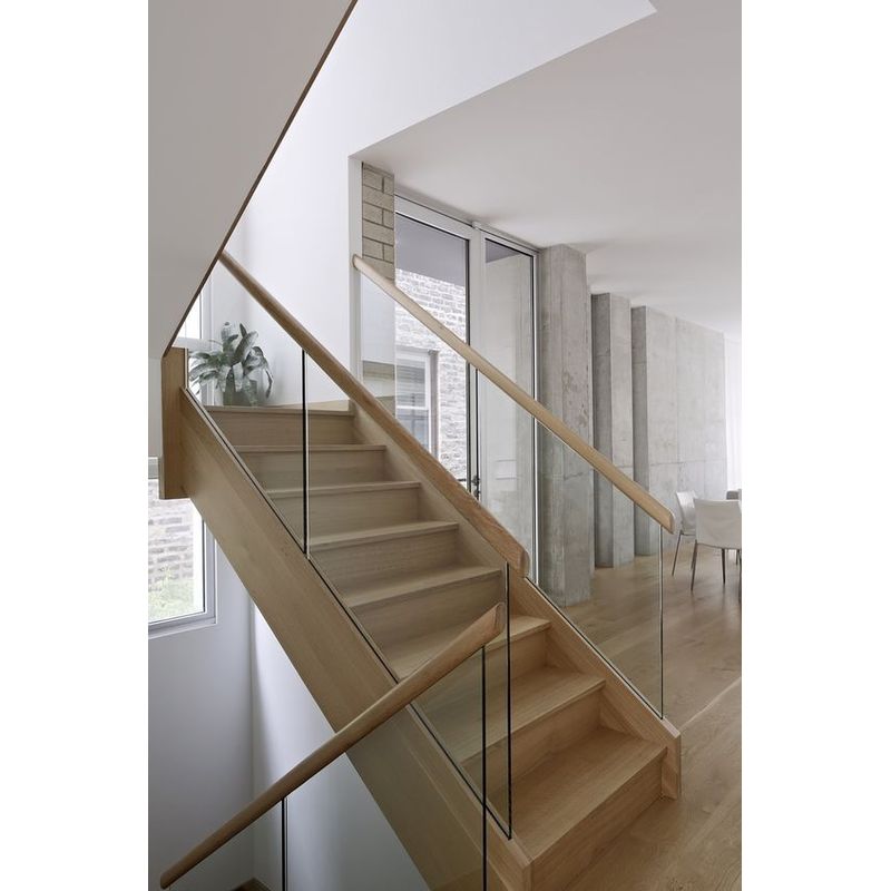 Luxury Straight Staircase: Sleek Design & Structural Integrity - Anewson