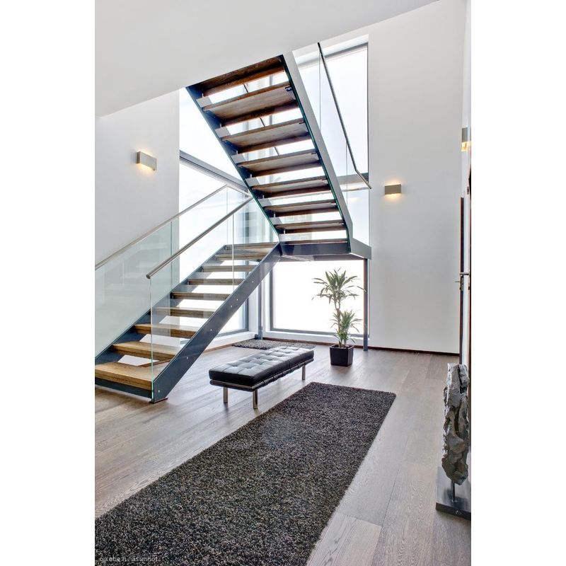 Precision Grand Artistry Indoor Modern Straight Staircase - Anewson