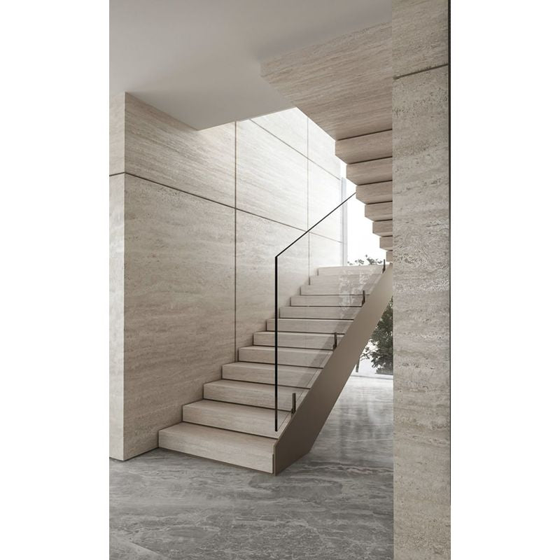 Modern Home Glass Railing | Sleek Spigot Support Design - Anewson