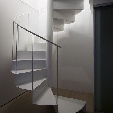 Vintage or Industrial Spiral Staircase Styles for Loft Conversions - Anewson