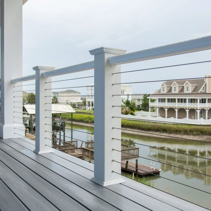 Horizontal Cable Railing for Modern Deck & Balcony Designs - Anewson