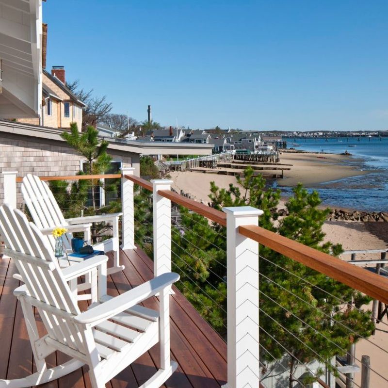 Horizontal Cable Railing for Modern Deck & Balcony Designs - Anewson