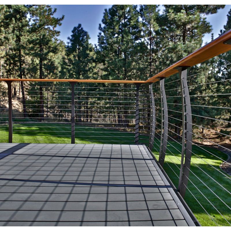 Horizontal Cable Railing for Modern Deck & Balcony Designs - Anewson