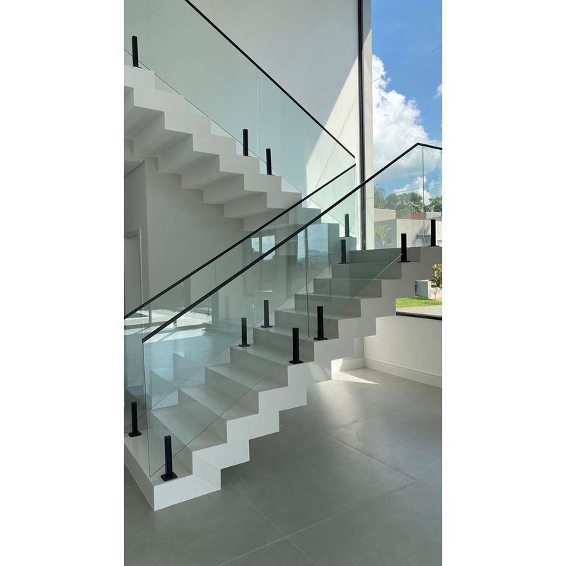 Structural Glass Railing with Point-Fixed Spigot Fittings - Anewson