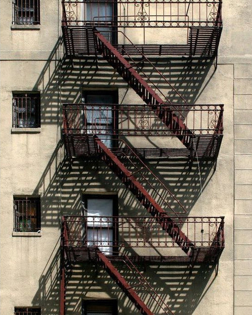 Exterior Fire Escape Staircase Design for Multi-Story Building Safety - Anewson