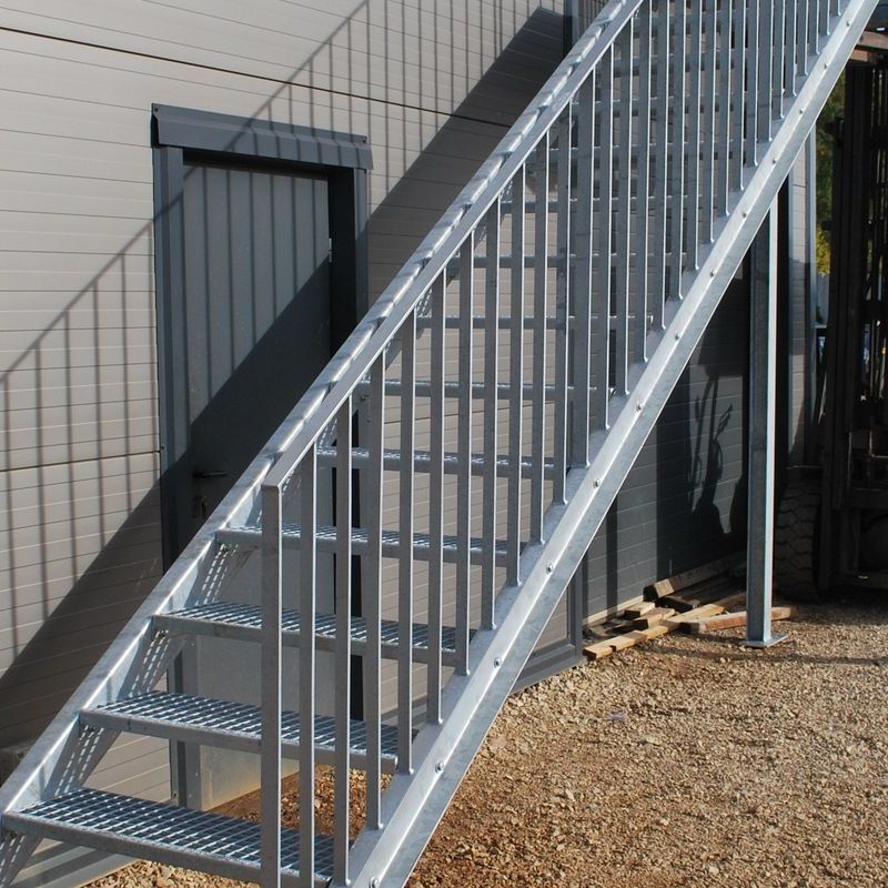 Space-Efficient Outdoor Escape Ladders and Compact Stair Systems - Anewson