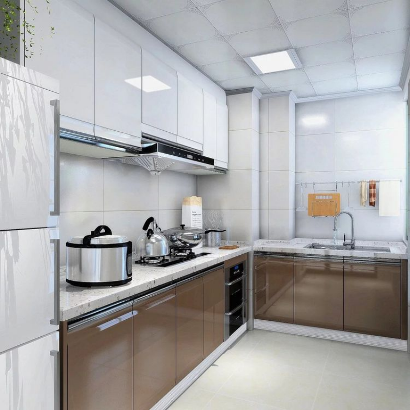 High Level Aesthetic Lacquer Kitchen Cabinets - Anewson