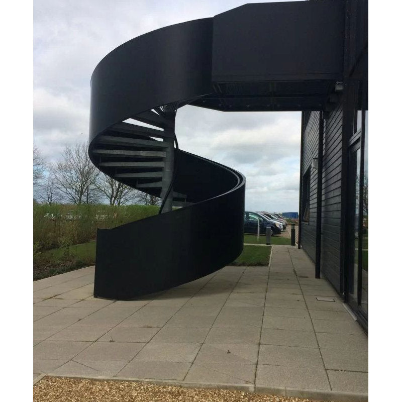 Circular Indoor Outdoor Spiral Staircase - Anewson
