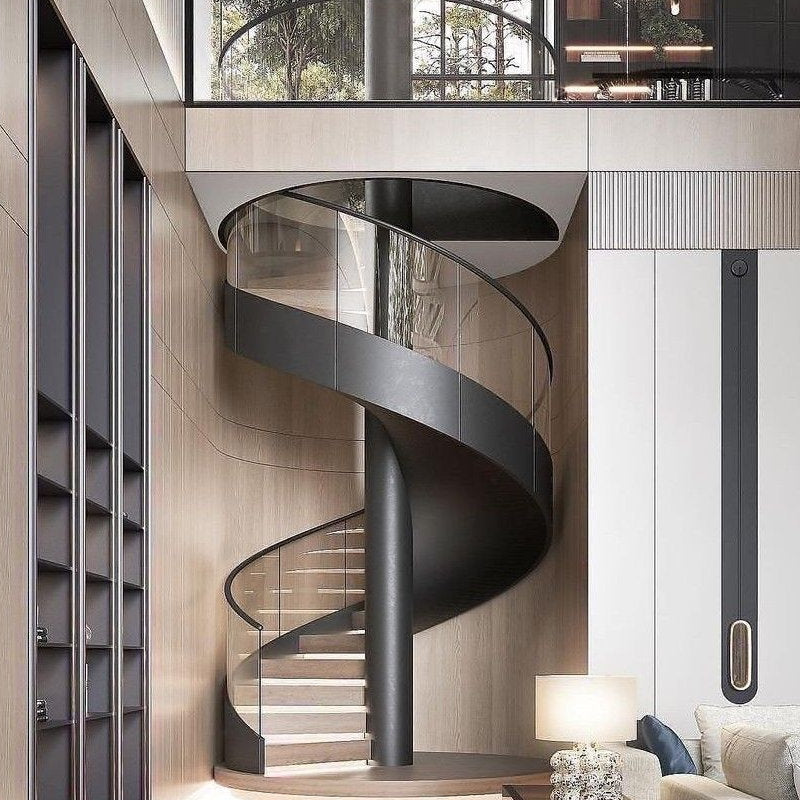 Space-Saving Spiral Staircase Designs for Compact Homes & Apartments - Anewson