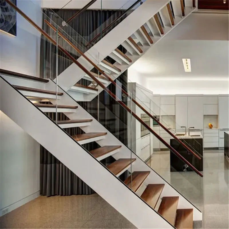 Architectural Straight Staircase: Blending Form and Function - Anewson
