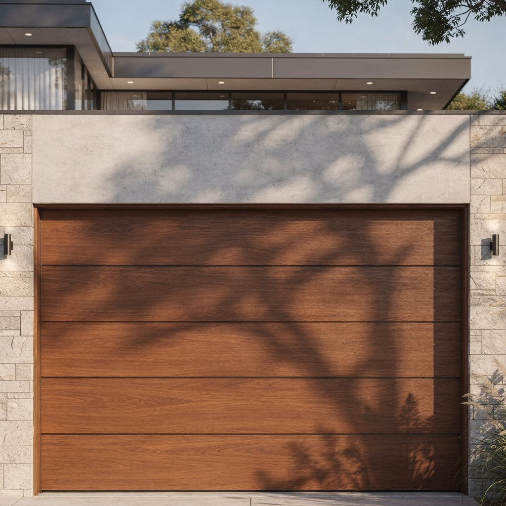 Wood Panel Garage Doors: Natural Character, Timeless Design