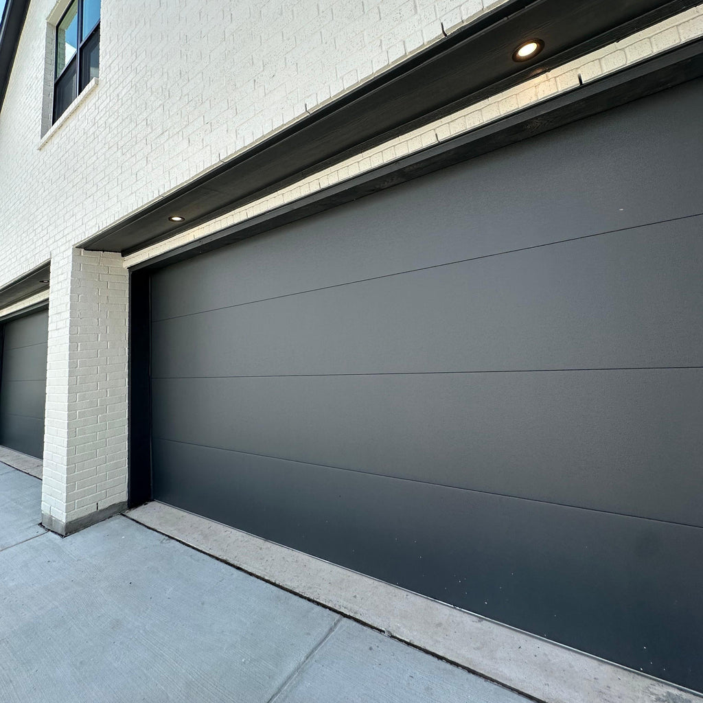Modern Flush Panel Aluminum Garage Doors for Contemporary Design and Performance