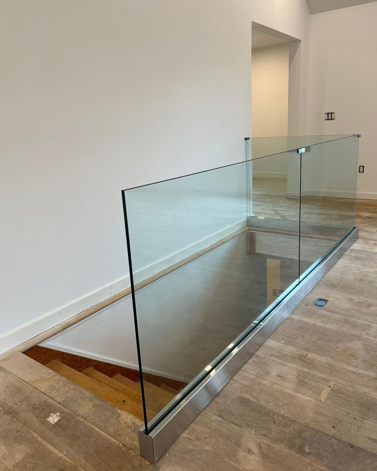 Elegant Sleek Modern Excellence U channel Railings
