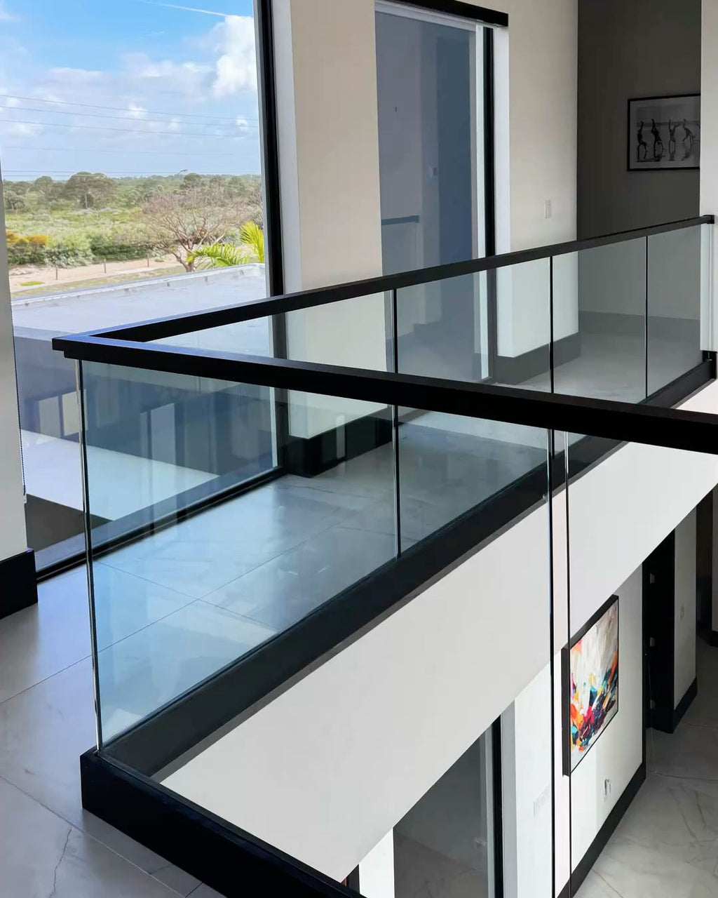 Elegant Sleek Modern Excellence U channel Railings