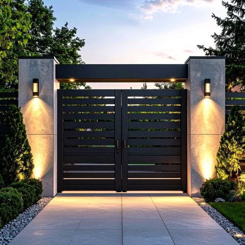Modern Aluminum Gates & Fences for Contemporary Outdoor Spaces