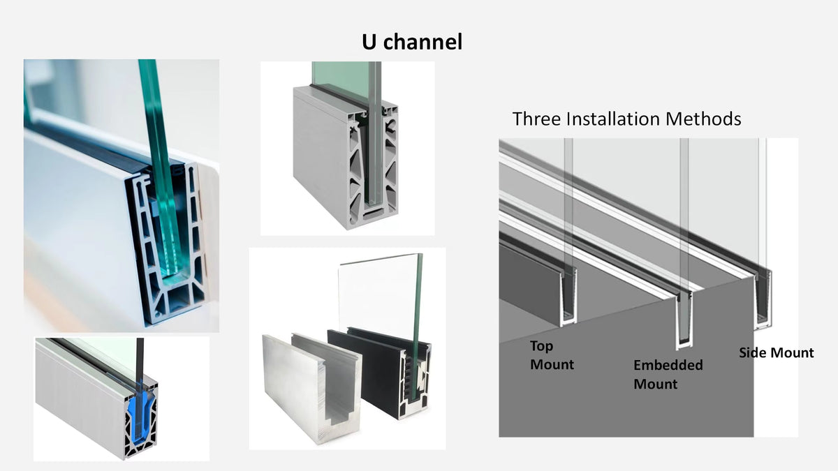 U Channel Rails Clean & Modern U-Channel Railing | Stylish & Durable Railing Systems ...
