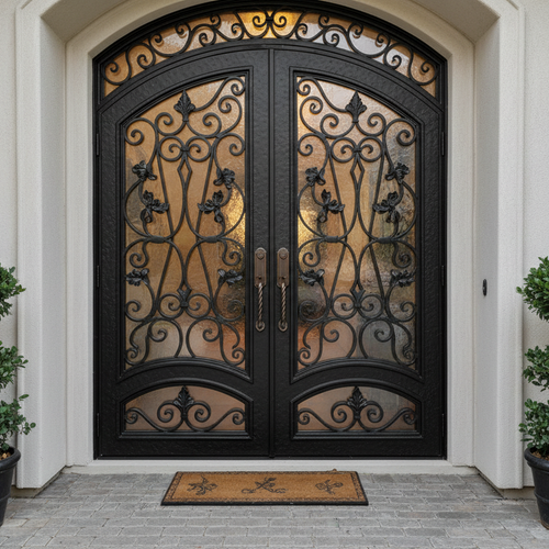 Affordable Wrought Iron Style Doors