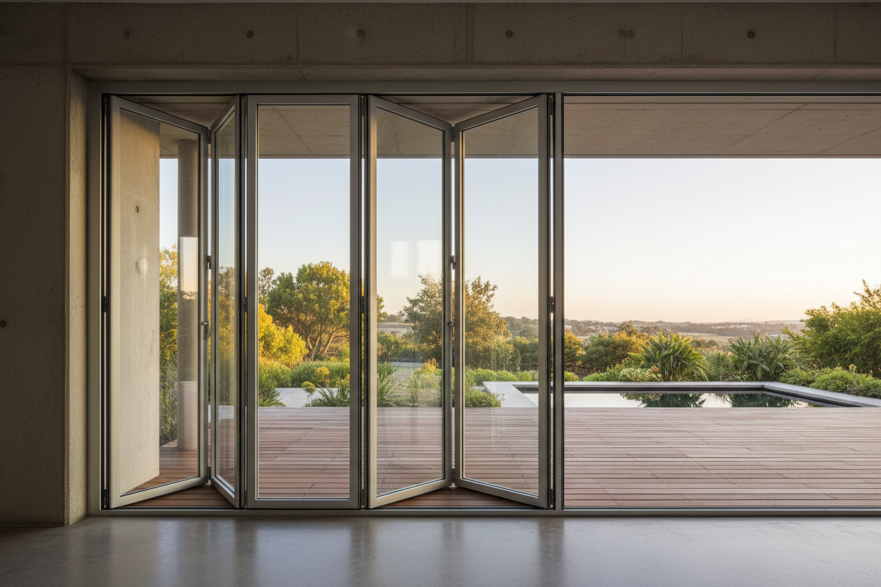 Aluminum Folding Window