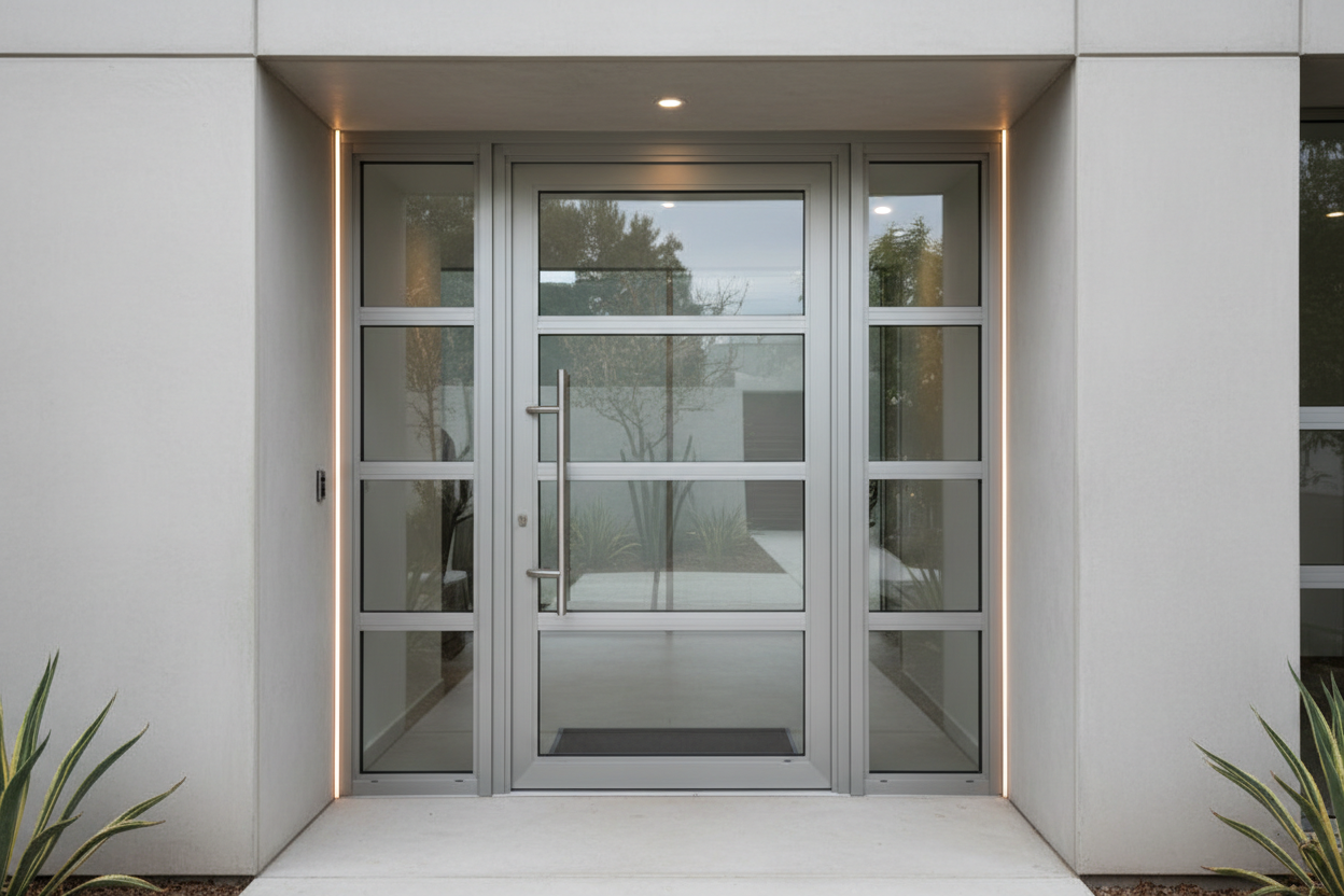 Aluminum Frame Front Door