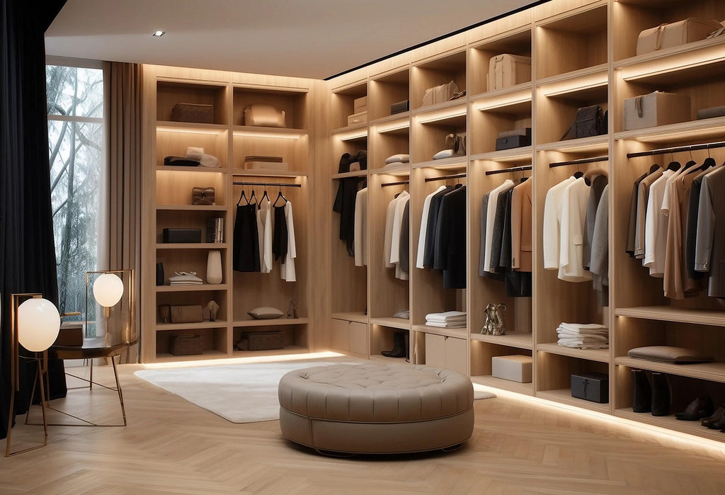Custom Walk-In Closet Design for Ultimate Organization & Style - Anewson
