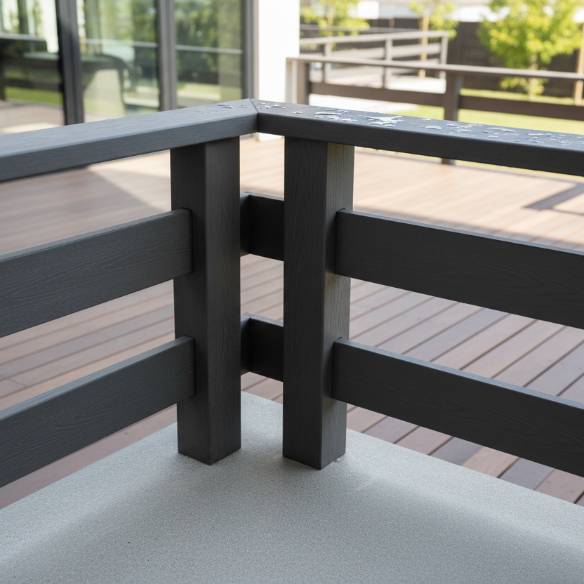 Pwd Railing Presentations Durable Construction Tailored WPC Railings - Quality & Style Combined ...