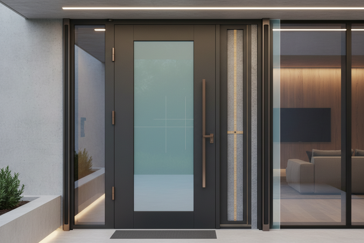 Energy-Efficient Pivot Doors with Superior Thermal Performance