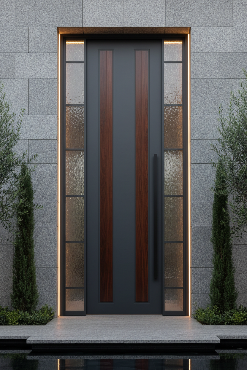 Grand & Modern Pivot Entry Door