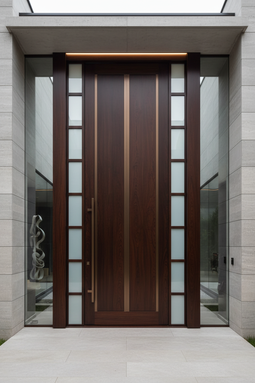 Grand & Modern Pivot Entry Door