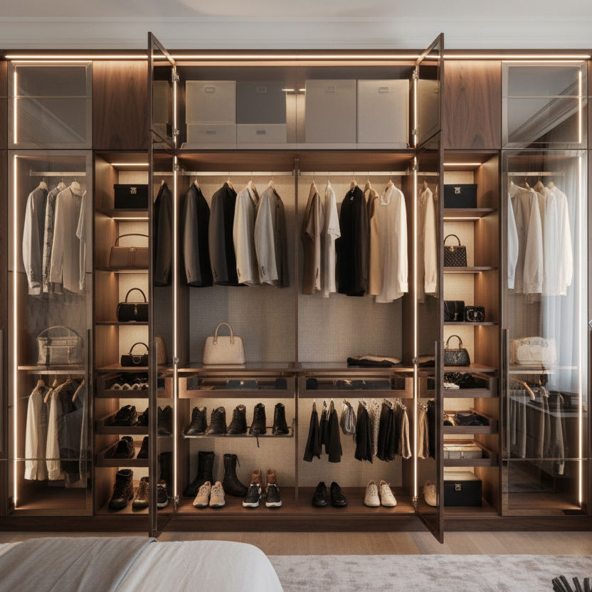 Luxury Fitted Bedroom Wardrobe 