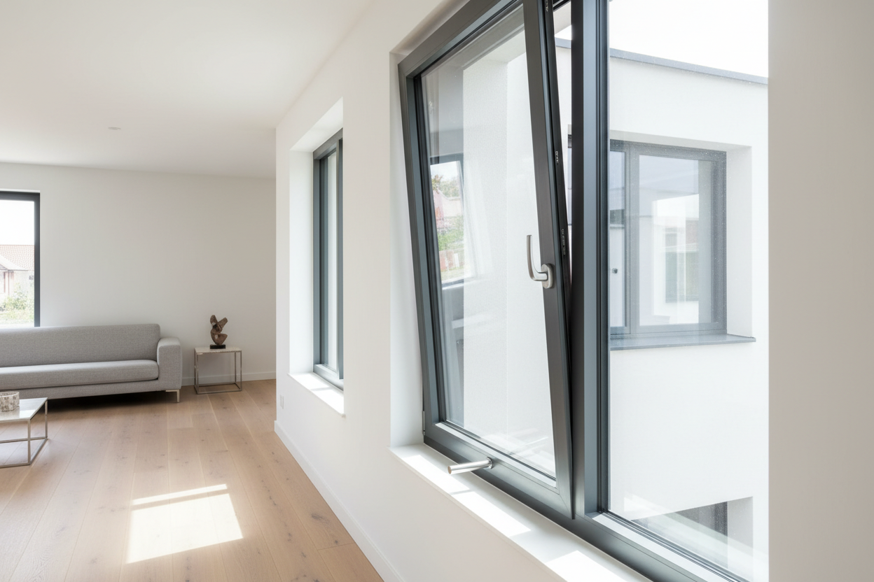 Modern tilt turn Window