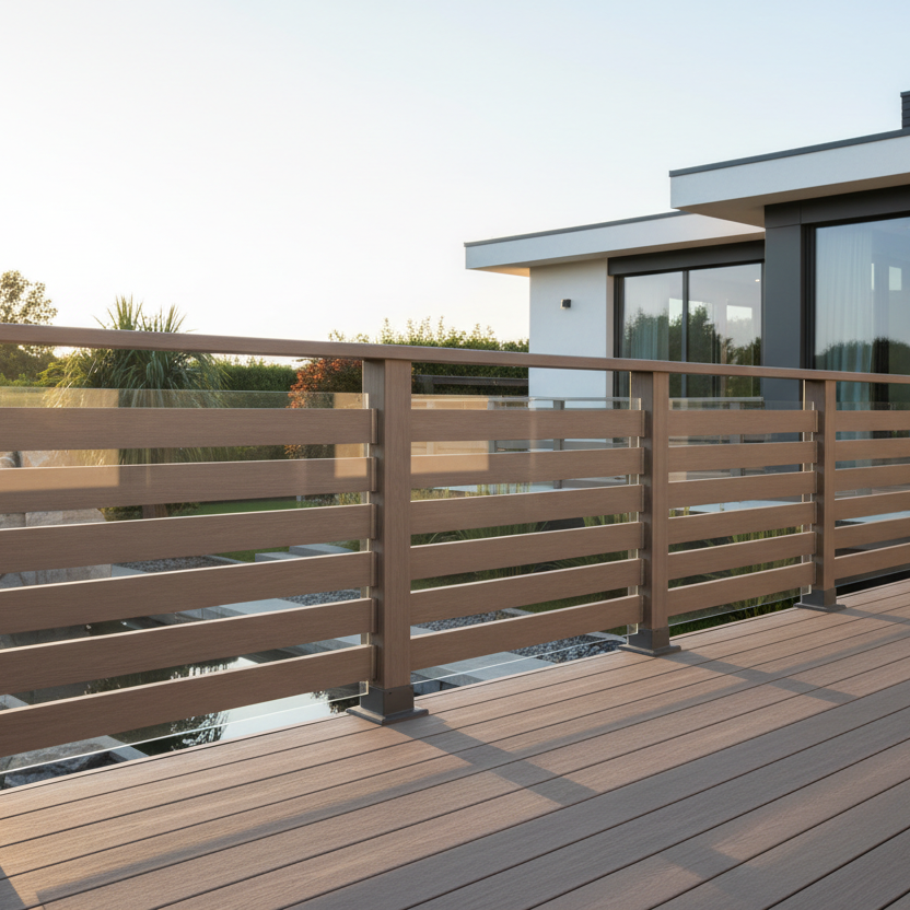 Modern WPC Railing Designs