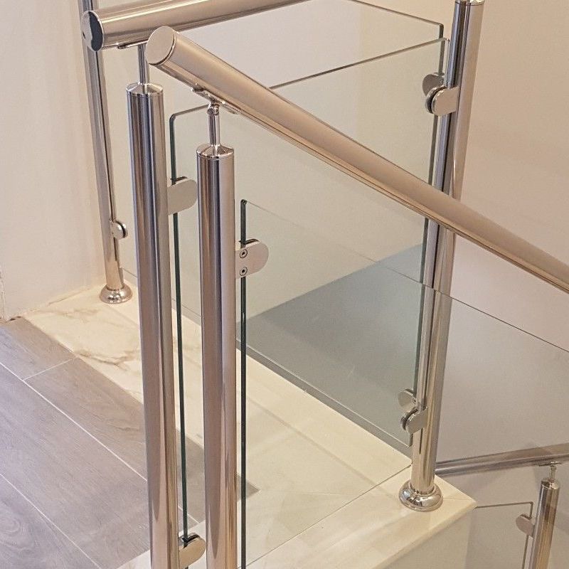 Durable Indoor Glass Railing for Decks & Balconies | Post-Supported - Anewson